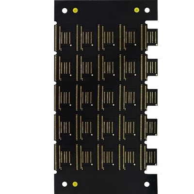 Reliable Precision Traces Black Flexible PCB Board With Wide Operating Temperature Range