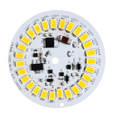 Electronic Cost Effectively LED Aluminum PCB Board Assembly With Mixed Technology