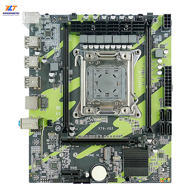 X79 computer mother board H61 Chipset desktop mainboard Dual channel DDR3 Xeon LGA2011 M.2 M-ATX pc motherboard