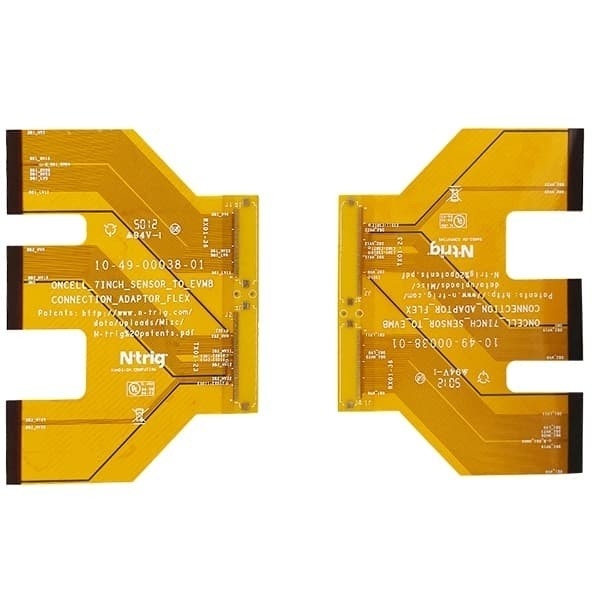 Polyimide Rigid Flexiable PCB Fabrication 4mm Minimum Bend Radius RoHS Compliant