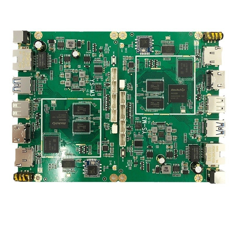 Performance Custom PCB Assembly with Smt Dip Support and Hard Gold Plated Surface