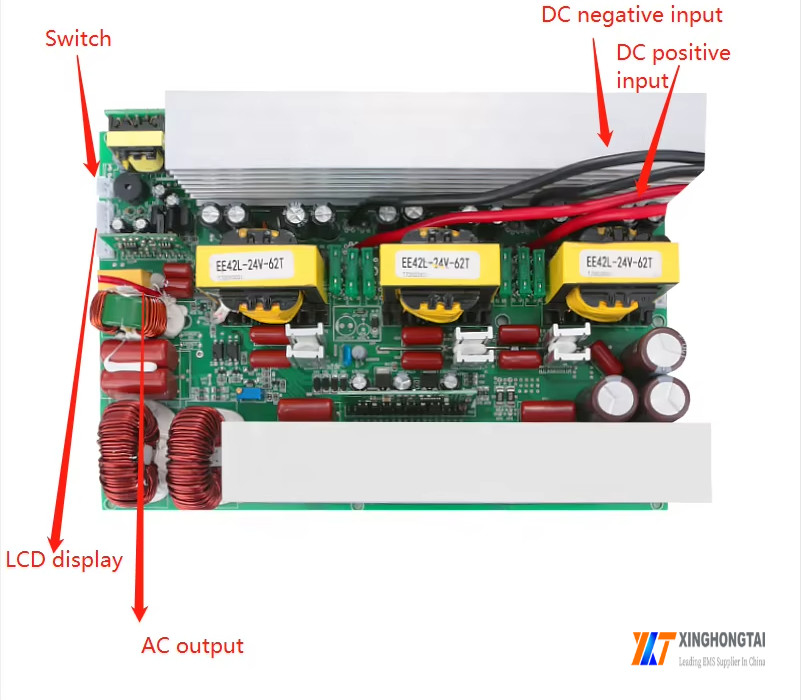 3000W Custom Car Inverter Motherboard PCBA Assembly Power Inverter Board Manufacturer