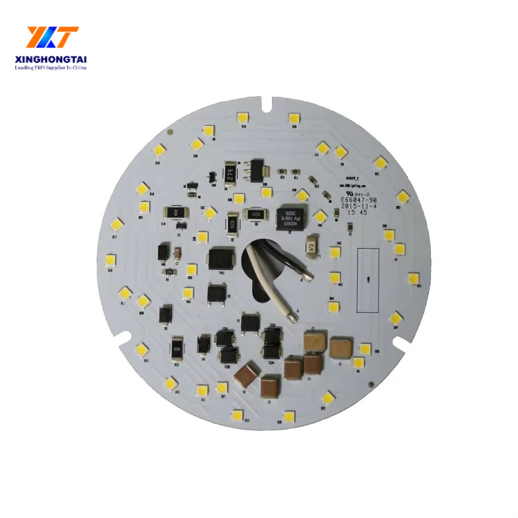Aluminum & Copper Core LED PCB Assembly Quick Turn PCBA for High-Efficiency Lighting Systems