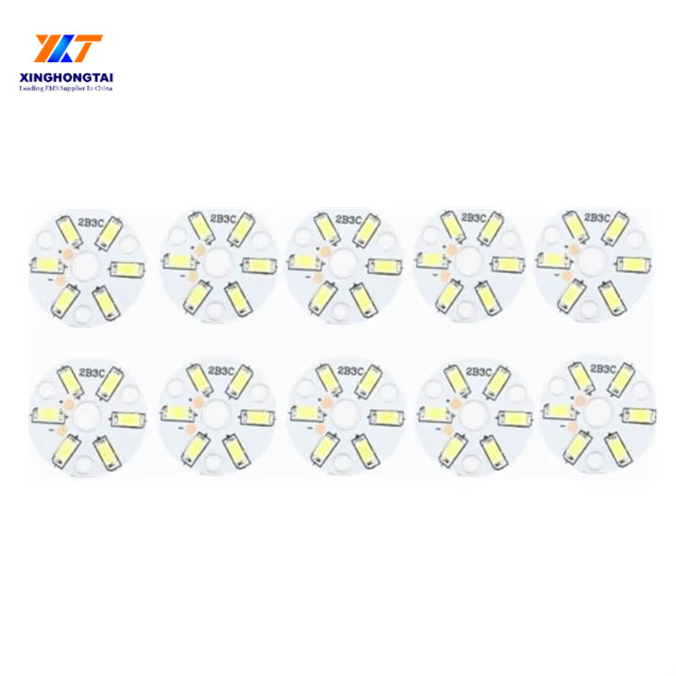 Aluminum & Copper Core LED PCB Assembly Quick Turn PCBA for High-Efficiency Lighting Systems