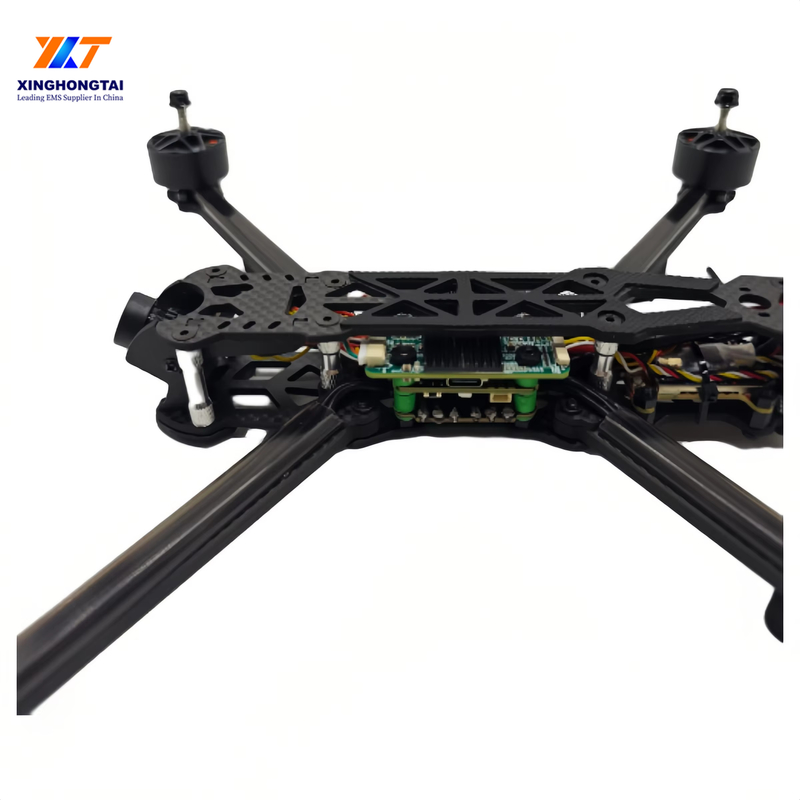 UAV Tracking System Head Tracker FPV PCBA Circuit Control Board with FR4 Base Material