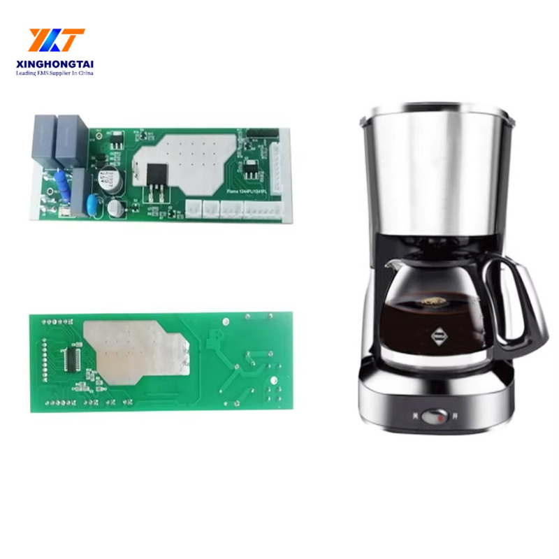 Office Drip Coffee Machine Circuit Board PCB Assembly Other Home Appliance Parts 0.2-5.0mm 1/3-14 O
