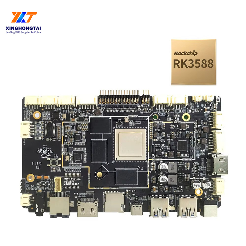 4/8GB RAM RK3588 ARM Embedded Board for AI Robot Service AI Digital News Medical Robot