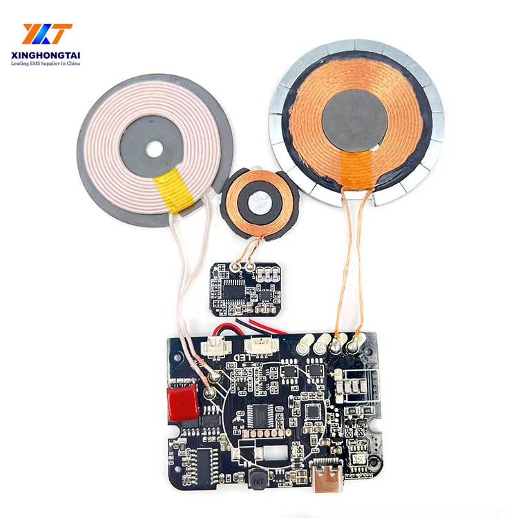 3 In 1 Wireless Charging PCB Module Customization PCBA Coil + Circuit Board