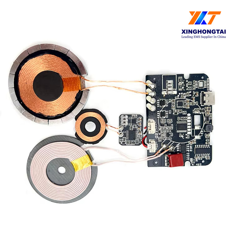 3 In 1 Wireless Charging PCB Module Customization PCBA Coil + Circuit Board