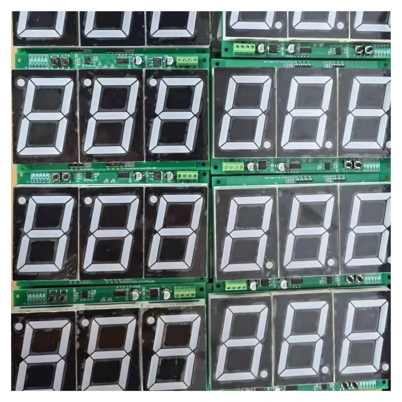 Electronic Circuit Design Timer Control Board Custom PCBA Solutions with RoHS Compliance