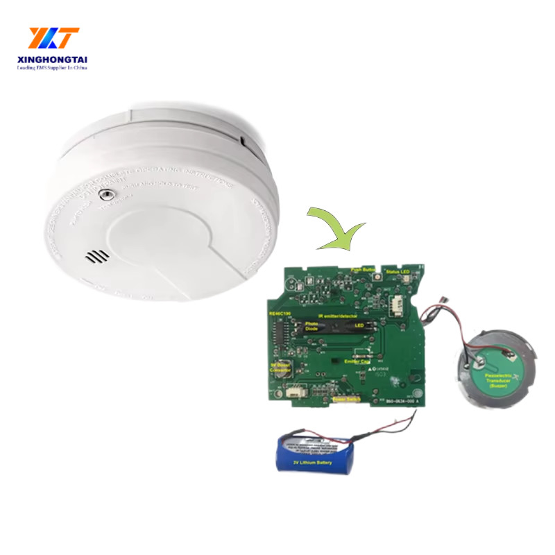 Fire Alarm Control Panel High Frequency PCB with FR4 CEM1 CEM3 Hight TG Material