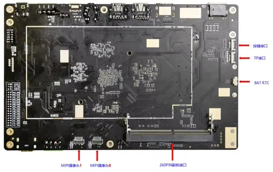 RK3588 Octa-core CPU 8K AI Edge Computing Industrial PCB PCBA Electronic Circuit Board