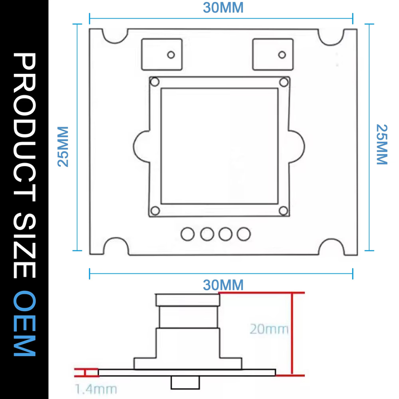 13Mp Full HD IMX258 8MP 30FPS FF Auto Focus USB 2.0 UVC USB Drone Camera Module PCB