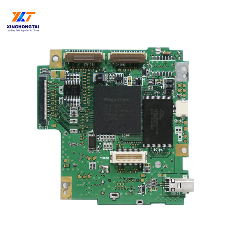 Traffic LED Light PCB Board Assembly , Multilayer Electronic Circuit Board Profiling V-CUT Surface Finishing Rogers