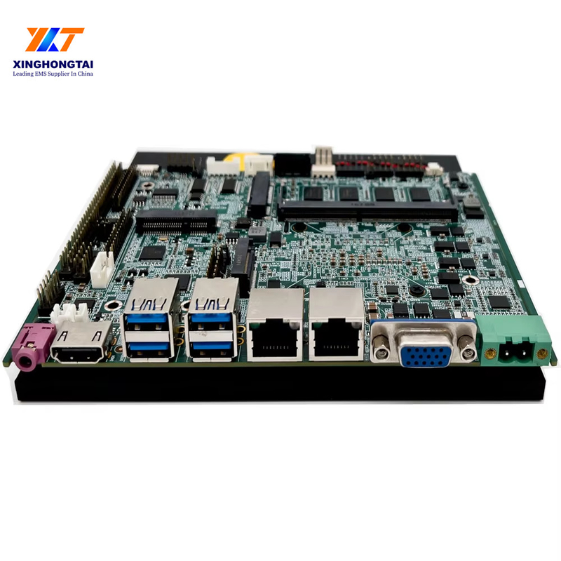 Intel 8th generation CPU I5-8265U I7 6xCOM RS232 RS485 PCIe Fanless Mainboard Industrial Motherboard for AI intelligence