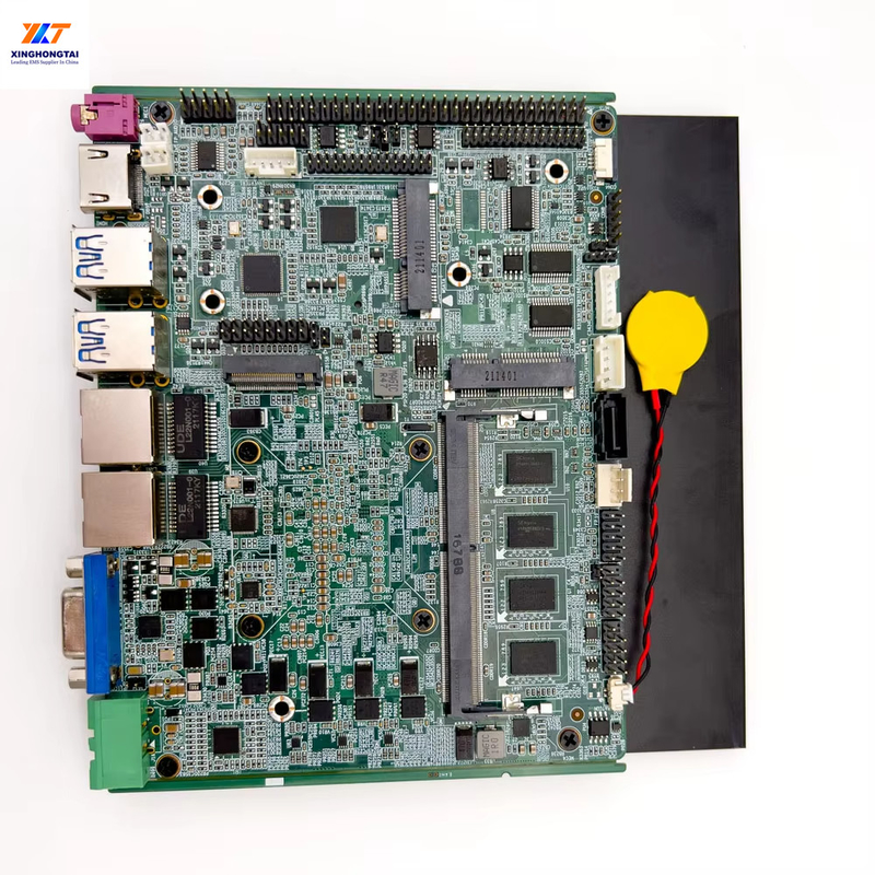 Intel 8th generation CPU I5-8265U I7 6xCOM RS232 RS485 PCIe Fanless Mainboard Industrial Motherboard for AI intelligence