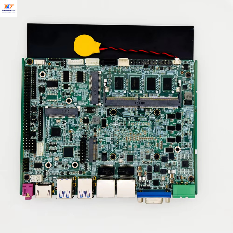 Intel 8th generation CPU I5-8265U I7 6xCOM RS232 RS485 PCIe Fanless Mainboard Industrial Motherboard for AI intelligence