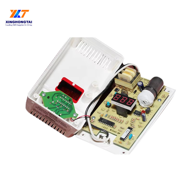 Prototype PCB Assembly 12V Monoxide Detector Circuit Board with LED Light Indicators