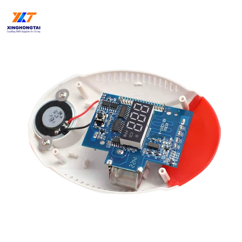 Prototype PCB Assembly 12V Monoxide Detector Circuit Board with LED Light Indicators