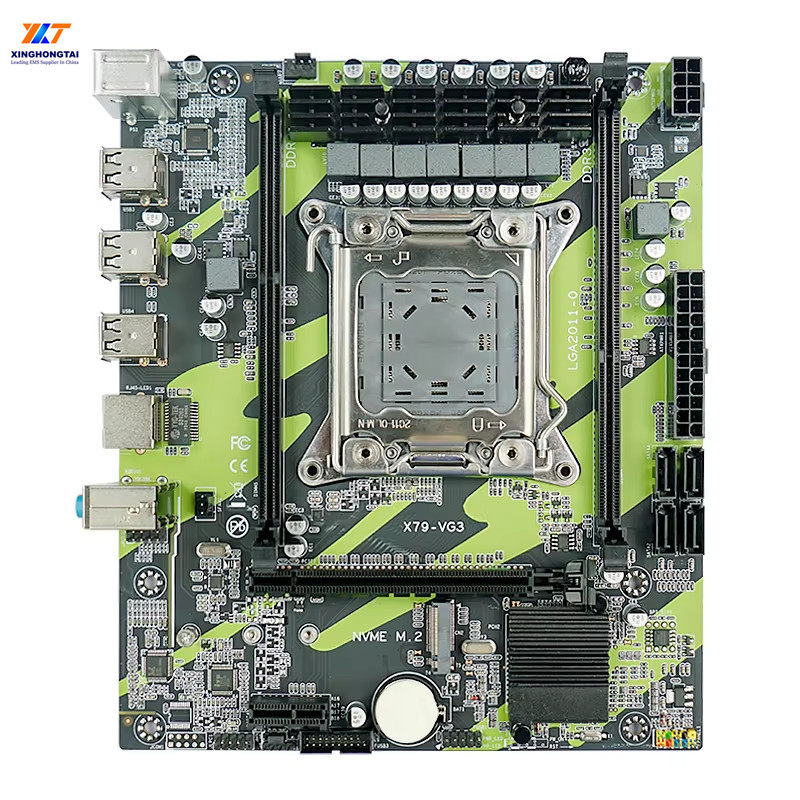 X79 computer mother board H61 Chipset desktop mainboard Dual channel DDR3 Xeon LGA2011 M.2 M-ATX pc motherboard
