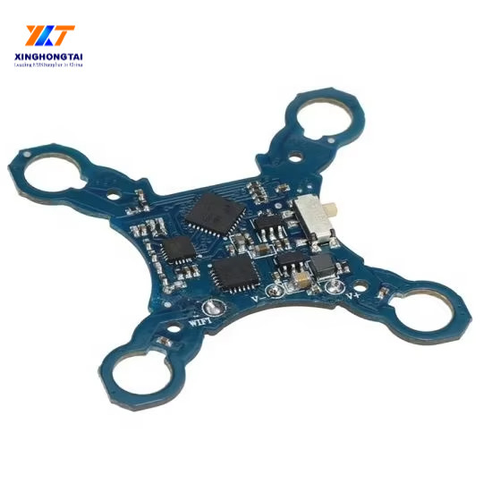 Fast Turnaround Quick Turn PCB Assembly with OSP Surface Finish and 0.1mm Hole Min