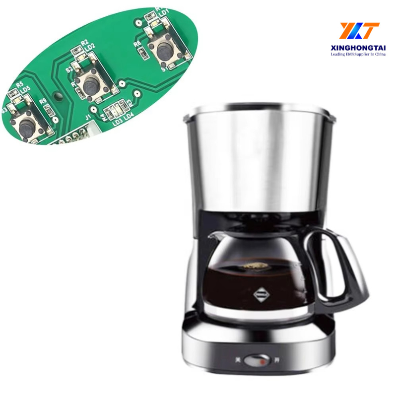Testing Service AOI X-Ray Function Test Quick Turn PCB Assembly with Peel Strength ≥1.4N/mm No Buried Hole
