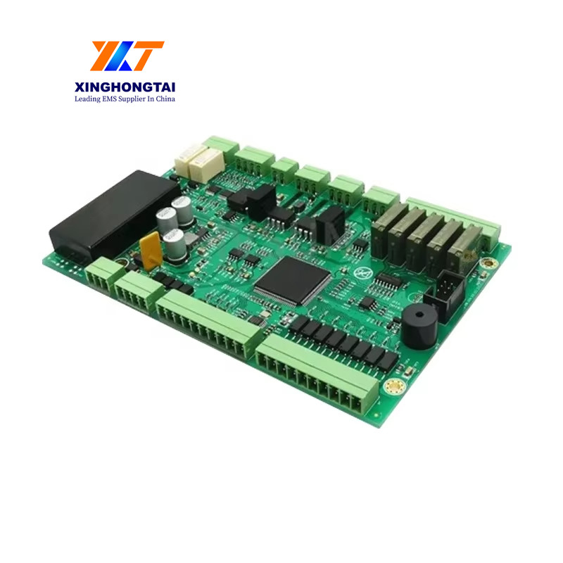 Min. Silkscreen Text Size 0.2mm Volume PCB Assembly with HASL Surface Finish and Circle Pcb Outline
