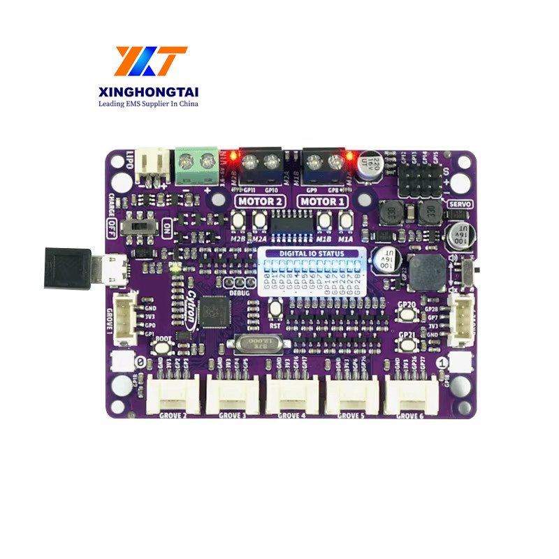 1.6mm Thickness Complete PCB Assembly with Single-Sided Manufacturing
