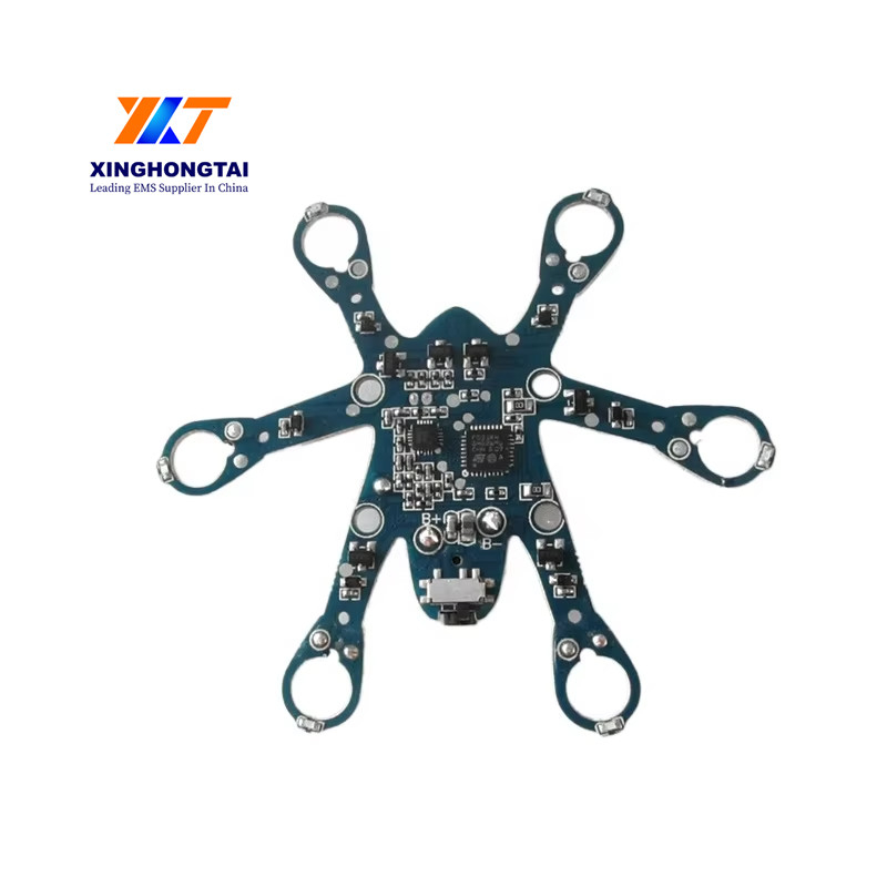 Customized Electronic Manufacturing Services EMS with Hard Plating and 0.1mm Hole Min for Your Production Requirements