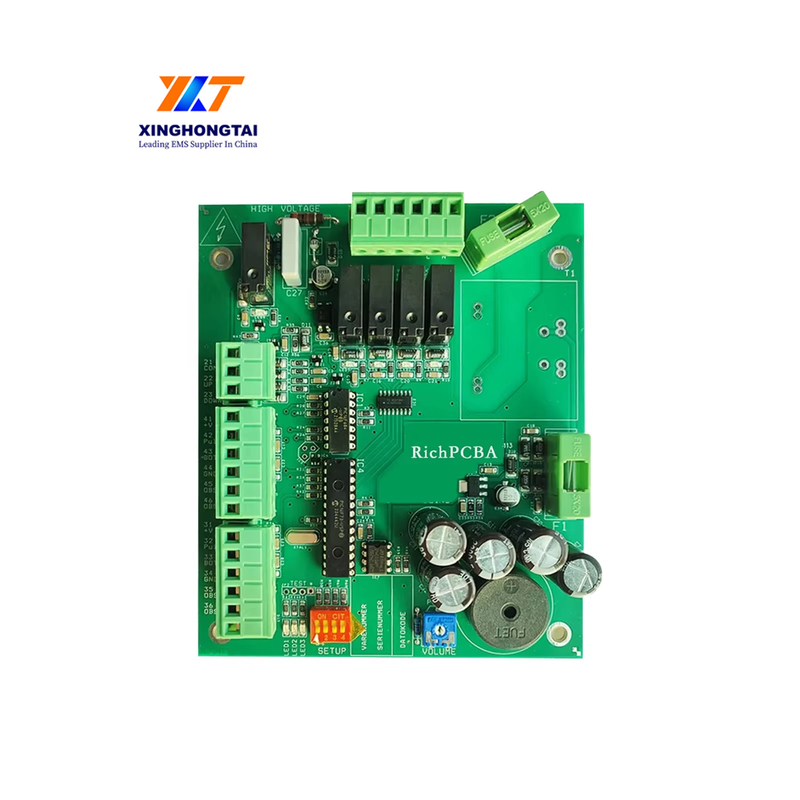 Reliable Automatic Door Controller PCB Board High-Mix Low-Volume PCB Assembly