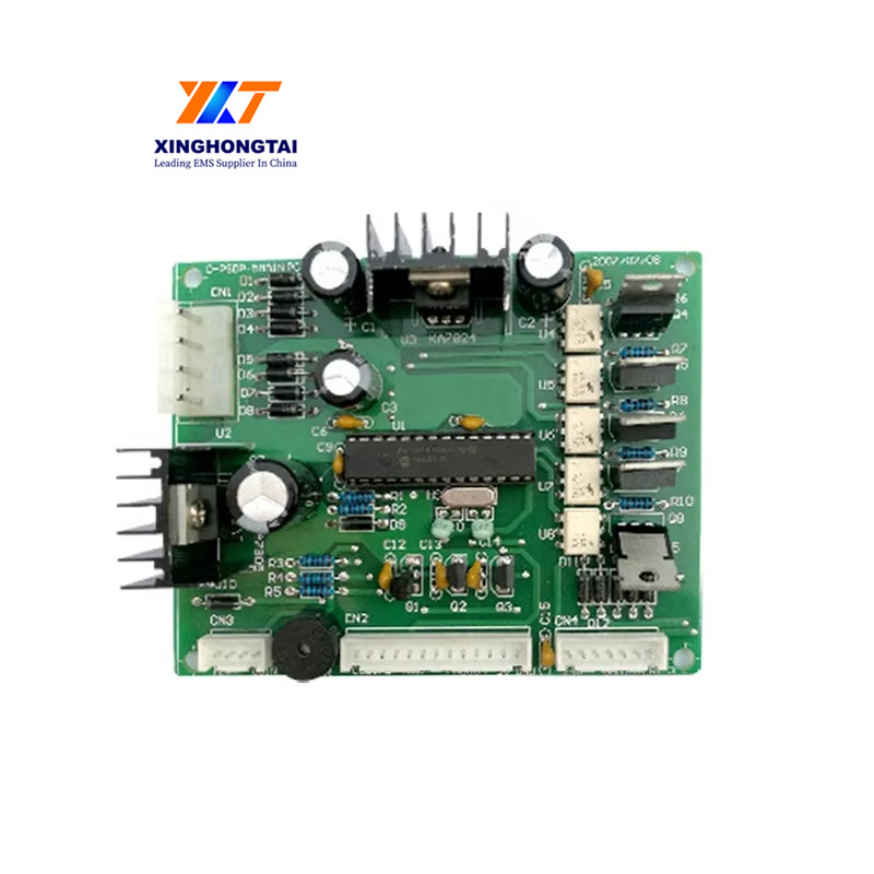 Green Solder Mask Color PCBA Service Turnkey Assembly 94V0 Power Supply PCB Board with FR-4 Manufacturing Solution