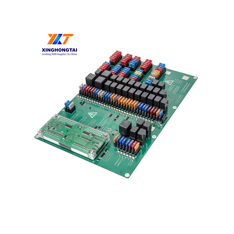 Green Solder Mask Color PCBA Service Turnkey Assembly 94V0 Power Supply PCB Board with FR-4 Manufacturing Solution
