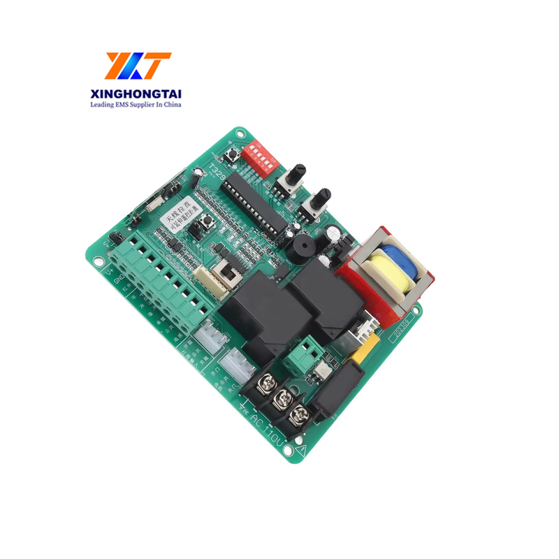 Green Solder Mask Color PCBA Service Turnkey Assembly 94V0 Power Supply PCB Board with FR-4 Manufacturing Solution