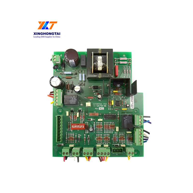 FR-4/High TG FR-4/CEM-3/M4/M6/Rogers Base Material PCBA for Industrial Control