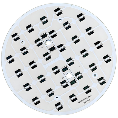 Industrial Aluminum Base Round Led Metal Core PCB Circuit Board Fabrication Customized Design